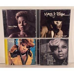 Mary J Blige CD Lot of 4 Stronger No More Drama London Sessions Whats The 411